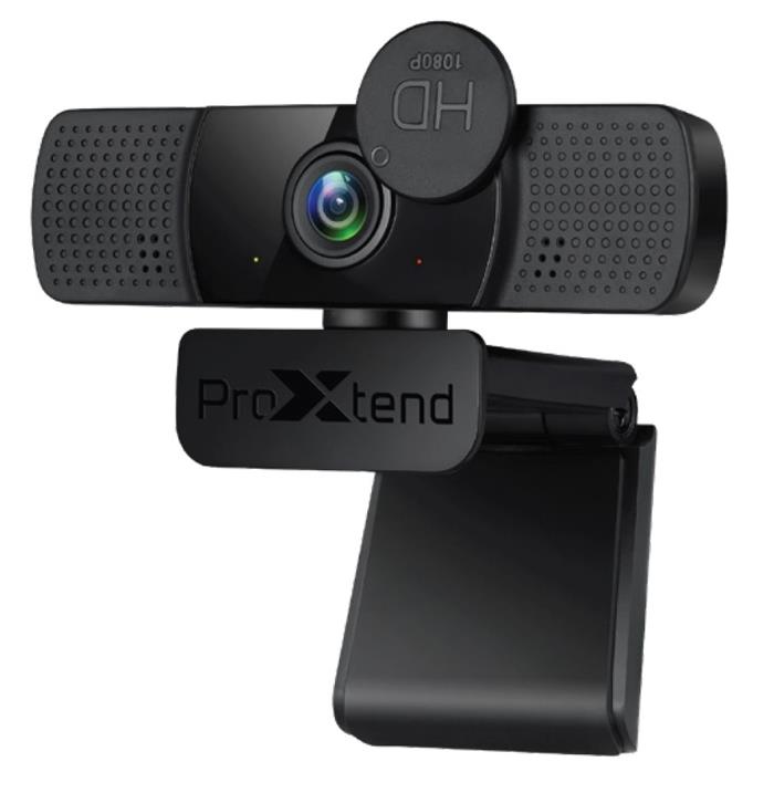 ProXtend X302, Full HD webkamera, mikrofon, LowLight, USB, černá