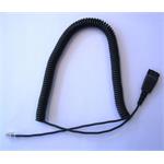 QD Cord to RJ10, coiled, 0,5 - 2m pro Cisco