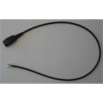 QD Cord to RJ10, straight, 0,5m