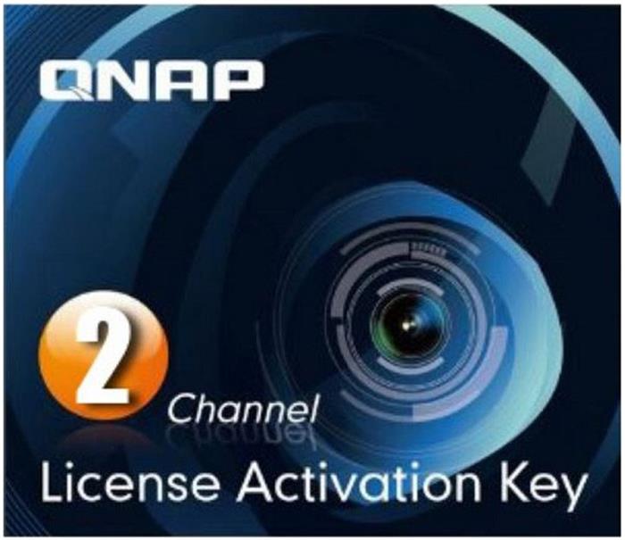 QNAP licence na 2 další kamery pro QNAP Surveillance Station, box