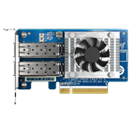 QNAP QXG-25G2SF-CX6 - 25GbE (2porty) PCIe karta; nízký profil; PCIe Gen4 x8