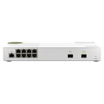 QNAP řízený switch QSW-M2108-2S (8x 2,5GbE RJ45 a 2x 10GbE SFP+)