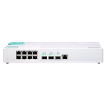 QNAP switch QSW-308-1C (8x Gigabit port + 3x 10G SFP+ port + 1x 10G RJ-45 kombo port)