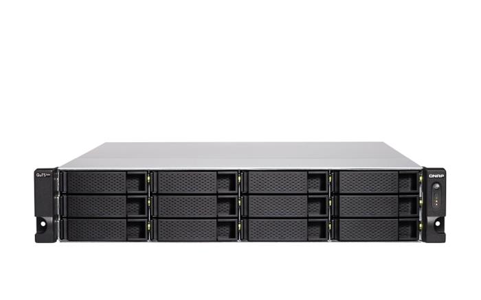 QNAP TS-h1886XU-RP-R2-D1622-32G (Xeon 3,2GHz, ZFS, 32GB ECC RAM, 12x3,5"+6x2,5", 4xGbE,2x10GbE SFP+)