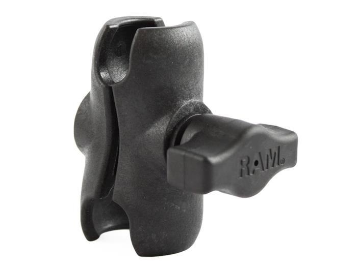 RAM Mounts rameno krátké, tvrzený plast, pro 1" kulové čepy (celková délka 60 mm), RAP-B-201U-A