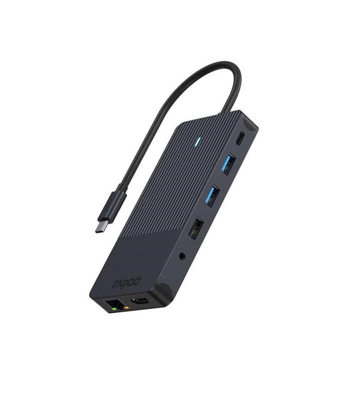 RAPOO adaptér UCM-2006, 12-in-1 USB-C Multiport Adapter