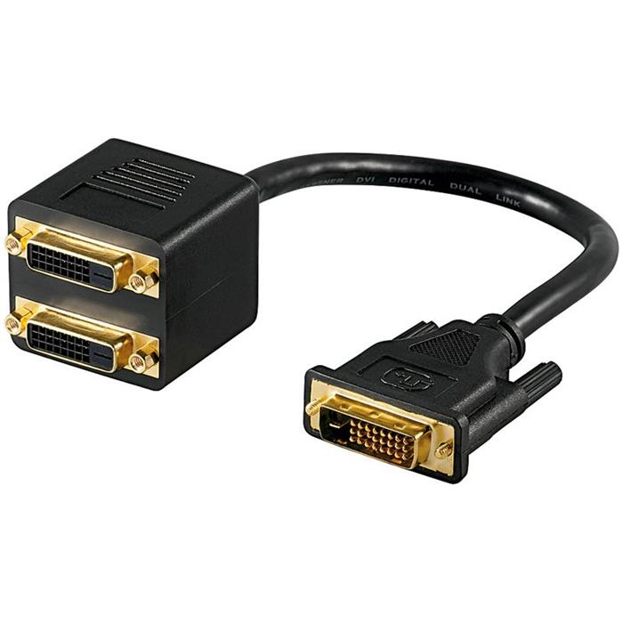 Redukce DVI-D(M) dual - 2x DVI-D dual