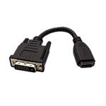 Redukce kabelová HDMI A(F) - DVI-D(M), 10cm