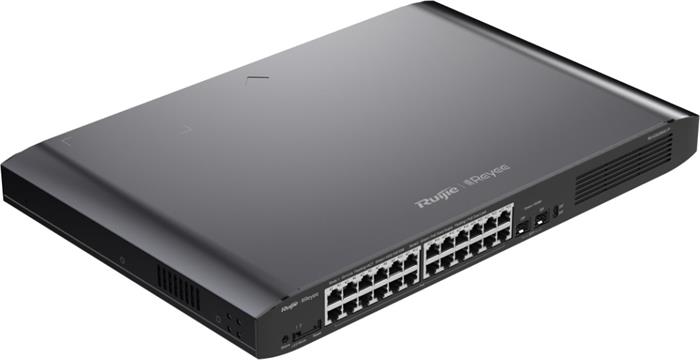 Reyee RG-ES226GC-P Smart managed PoE switch, 24x PoE, 2x SFP