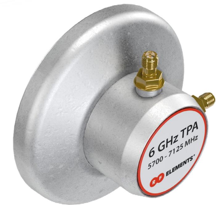 RF elements TPA-SMA TwistPort adaptér pro 6GHz s 2x RSMA konektory