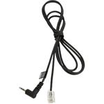 RJ10 Cord to 2,5mm pin plug, 1,0m