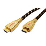 Roline Gold propojovací HDMI 2.0 kabel, 1.5m, zlacené konektory