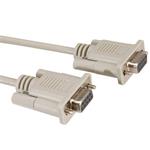Roline křížený null modem kabel  FD9-FD9, 1.8m