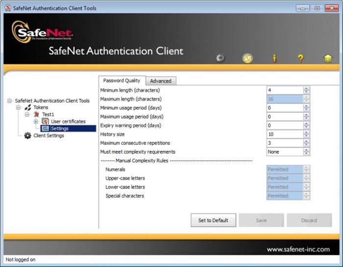 SafeNet SAC (SafeNet Authentication Client) - User 1License +3Y-Care