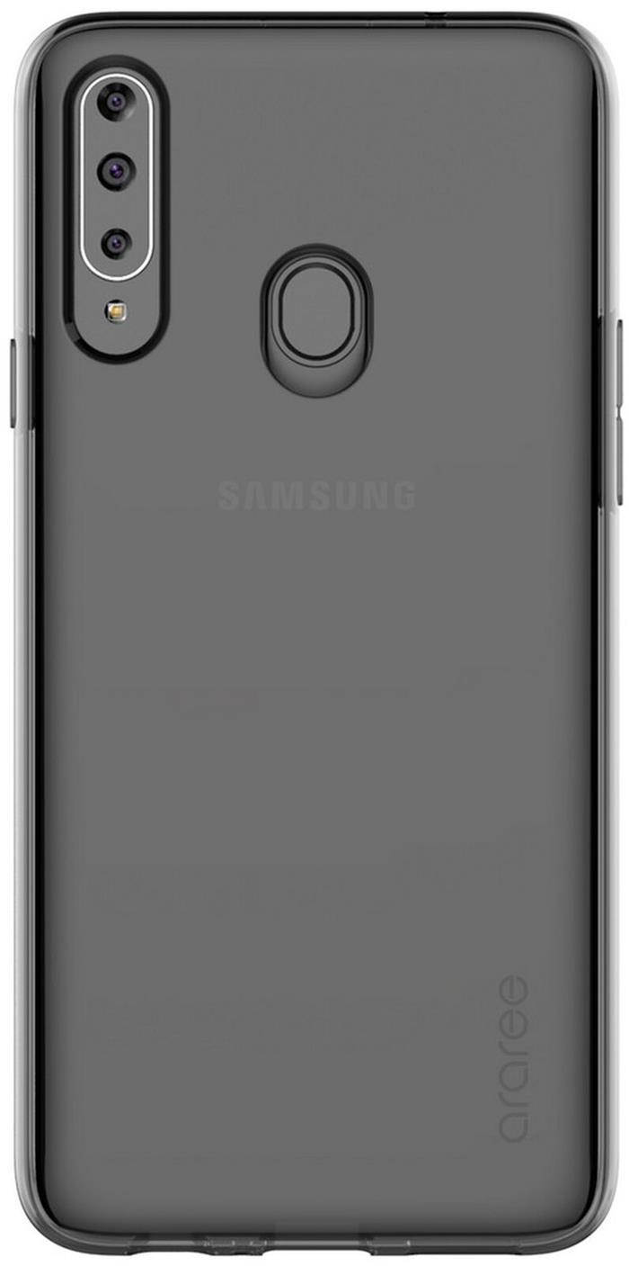 Samsung Poloprůhledný zadní kryt pro A20s Black