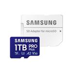 Samsung PRO Plus 1TB microSDXC karta, UHS-I U3 A2 + SD adaptér