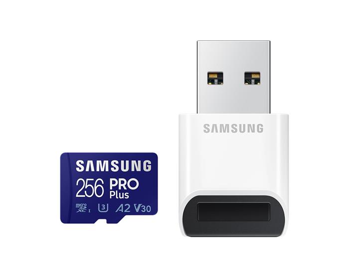 Samsung PRO Plus 256GB microSDXC karta + USB čtečka