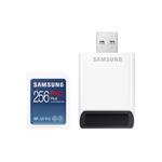 Samsung PRO PLUS 256GB SDXC karta, 160R/120W + USB čtečka