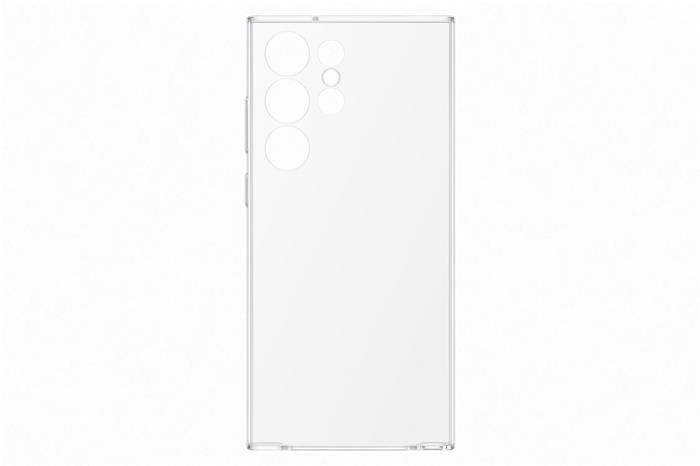 Samsung Průhledný zadní kryt pro Samsung Galaxy S23 Ultra Transparent