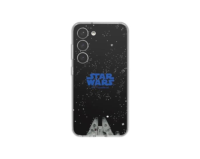 Samsung Rámeček Star Wars k ochrannému krytu Frame pro Samsung Galaxy S23+ Black