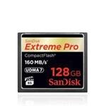 SanDisk Compact Flash Extreme karta 128GB (rychlost až 160MB/s)
