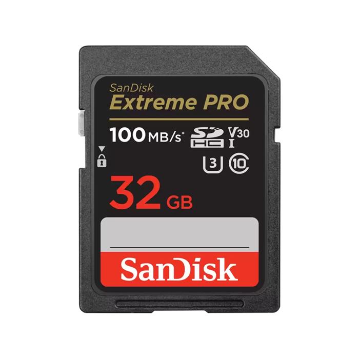 SanDisk Extreme PRO 32GB SDHC karta, V30 UHS-I, 100R/90W