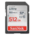 SanDisk Ultra 512GB SDXC karta, UHS-I, 150MB/s