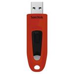 SanDisk Ultra 64GB flash disk, USB 3.0, červený