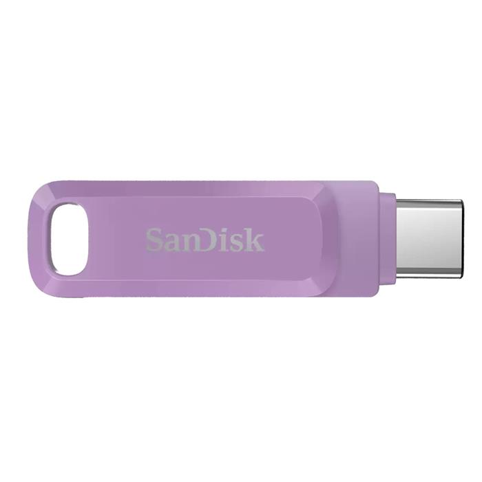 SanDisk Ultra Dual Drive Go/64GB/USB 3.2/USB-A + USB-C/Fialová