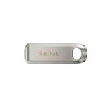 SanDisk Ultra Luxe/128GB/USB 3.2/USB-C/Stříbrná