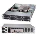 SC826BAC4-R1K23LPB 2U eATX13 4NVMe/sATA/SAS, 8sATA/SAS (3×SFF-8643)+2SFF,noCD,rPS 1200W (80+TITANIUM)