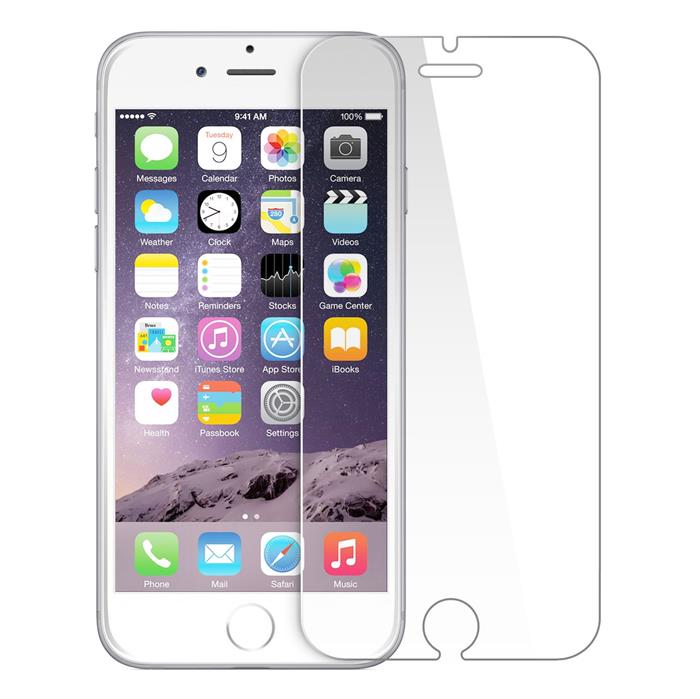 Screenshield temperované sklo pro iPhone 6/6S, bílé