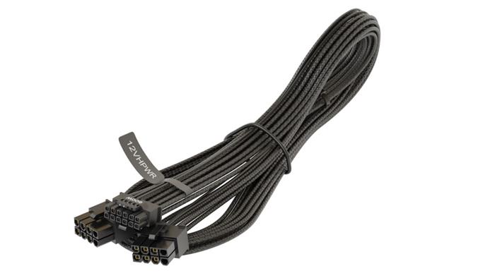 Seasonic kabel 2x 8-pin PCIe na 1x 12VHPWR, 750mm, černý