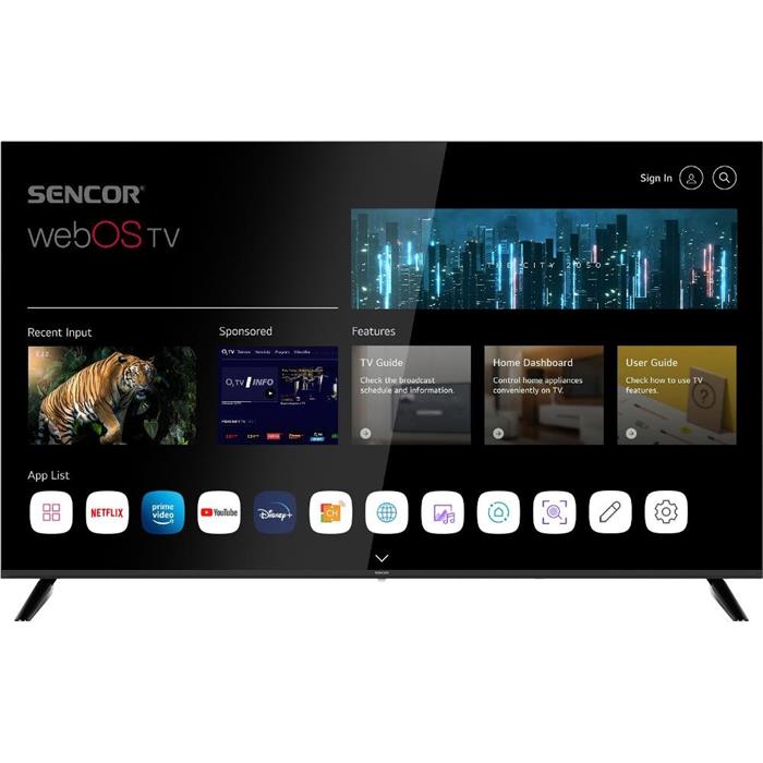 Sencor SLE 65US801TCSB UHD SMART TV