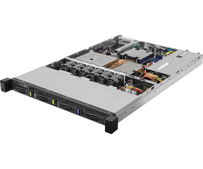 Server 1U4L2E-B650 RPSU 1U AM5, PCI-E16g4, 2GbE, 4sATA/2NVMe, 1M.2, IPMI, 4DDR5, rPS (80+ PLAT.)