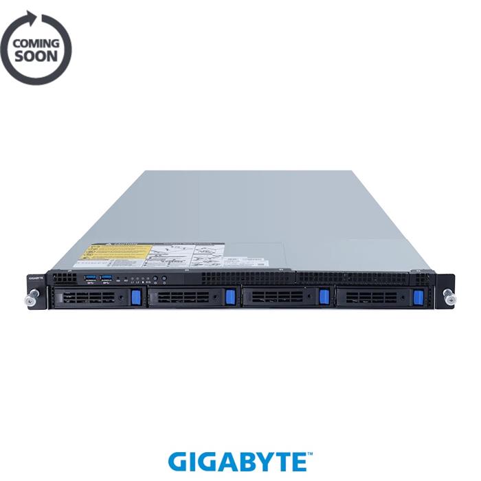 Server R183-Z90 1U 2S-SP5(400W), 2GbE, 4sATA, 3M.2, 24DDR5, 2PCI-E16(g5), 2OCP3, IPMI, 1k6W rPS (80+ PLAT.)