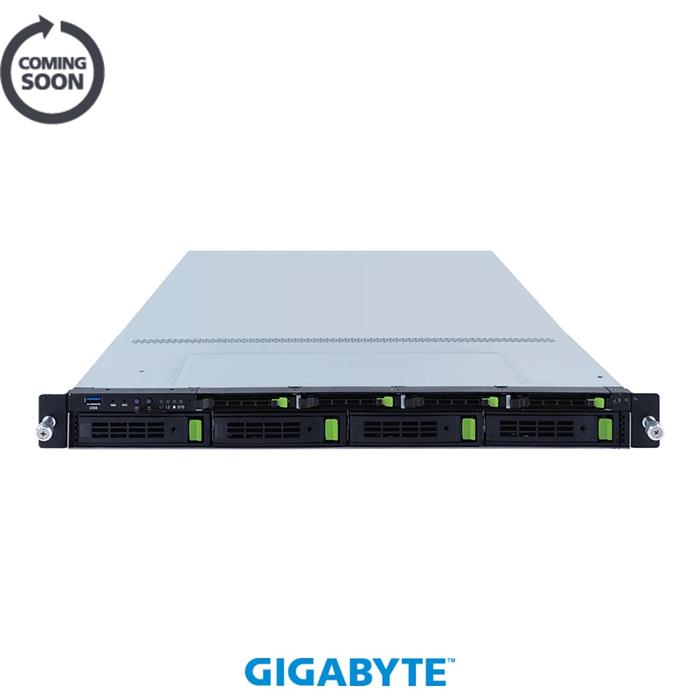 Server R183-Z91 1U 2S-SP5(400W), 2GbE, 4sATA&4SFF/NVMe4, 3M.2, 24DDR5, 2PCI-E16(g5), 2OCP3, IPMI, 1k6W rPS (80+ PLAT.)