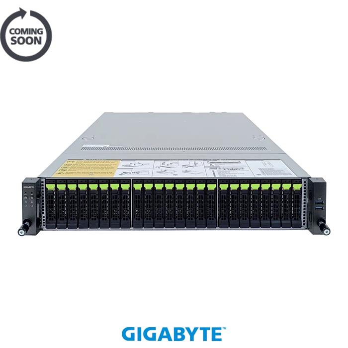 Server R283-Z92 2U 2S-SP5(400W), 2GbE, 24NVMe4&4SFF, 24DDR5, 2PCI-E16(g5), IPMI, 2kW rPS (80+ PLAT.)