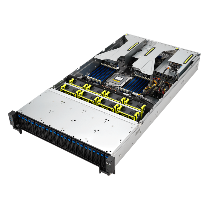 Server RS520A-E12-RS24U 2U S-SP5,2GbE, 16NVMe5&8SFF, 2SFF,2M.2, 24DDR5,5PCI-E16/E8(g5),OCP3,IPMI,rFAN,rPS 1k6W(80+Tit.)