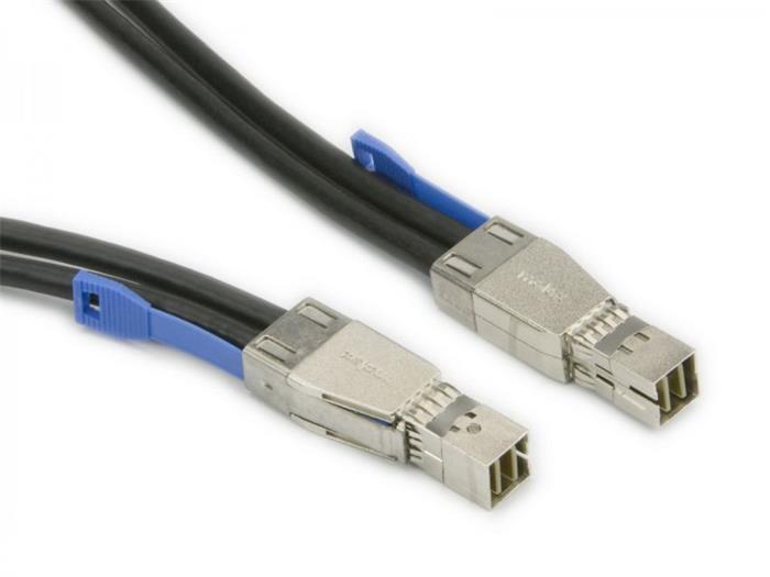 SFF-8644 (ext.SAS-HD) -> SFF-8644 (ext.SAS-HD), 3m SAS kabel