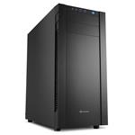 Sharkoon S25-V, Mid Tower skříň, 2x USB 3.0, černá