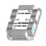 SNK-P0067PSWB Pasivní 1U heatsink pro LGA3647 (SocketP) pro 829HE šasi