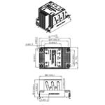 SNK-P0078PR Pasivní 2U heatsink pro 1P/2P LGA4189 (Socket P+) (proprietární formát pro Hyper-E) 