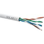 Solarix kabel UTP CAT5e drát, 305m/box, PVC,  SXKD-5E-UTP-PVC