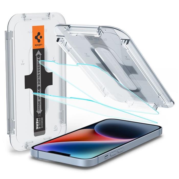 Spigen Glass tR EZ Fit HD 1 Pack open sensor - iPhone 14/13/13 Pro