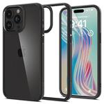 Spigen Ultra Hybrid, matte black - iPhone 15 Pro Max