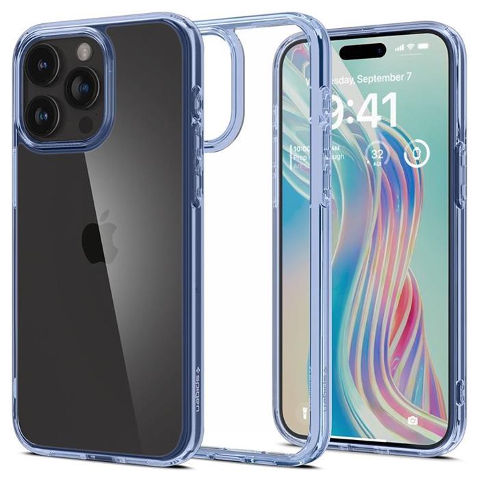 Spigen Ultra Hybrid, sky crystal - iPhone 15 Pro Max