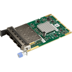 Supermicro AOC-AG-I4SM - 4×GbE (SFP),Intel350-AM4,iSCSI boot,jumbo fr,VMDq, NC-SI, proprietární AIOM ff (0,5U)