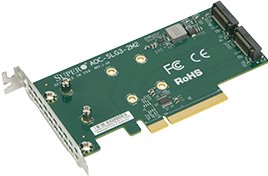 Supermicro AOC-SLG3-2M2