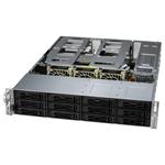 SuperMicro CloudDC 2015CS-TNR 2U S-SP5(400W), noLAN, 12sATA3/NVMe5,2M.2,12DDR5, 2AIOM,4PCI-E16g5, IPMI RoT, rPS 1,2kW